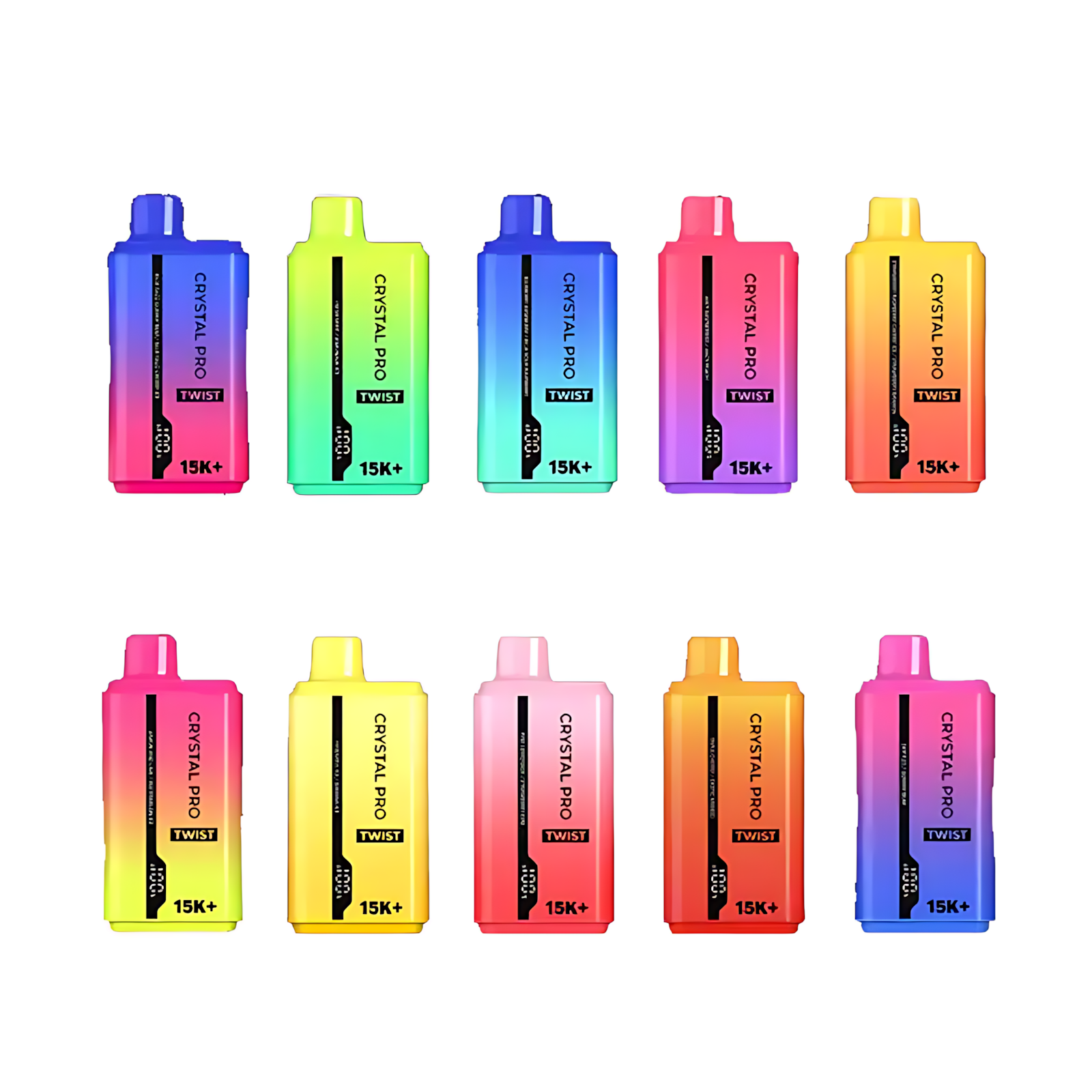 Crystal Pro Twist 15000  disposable vape