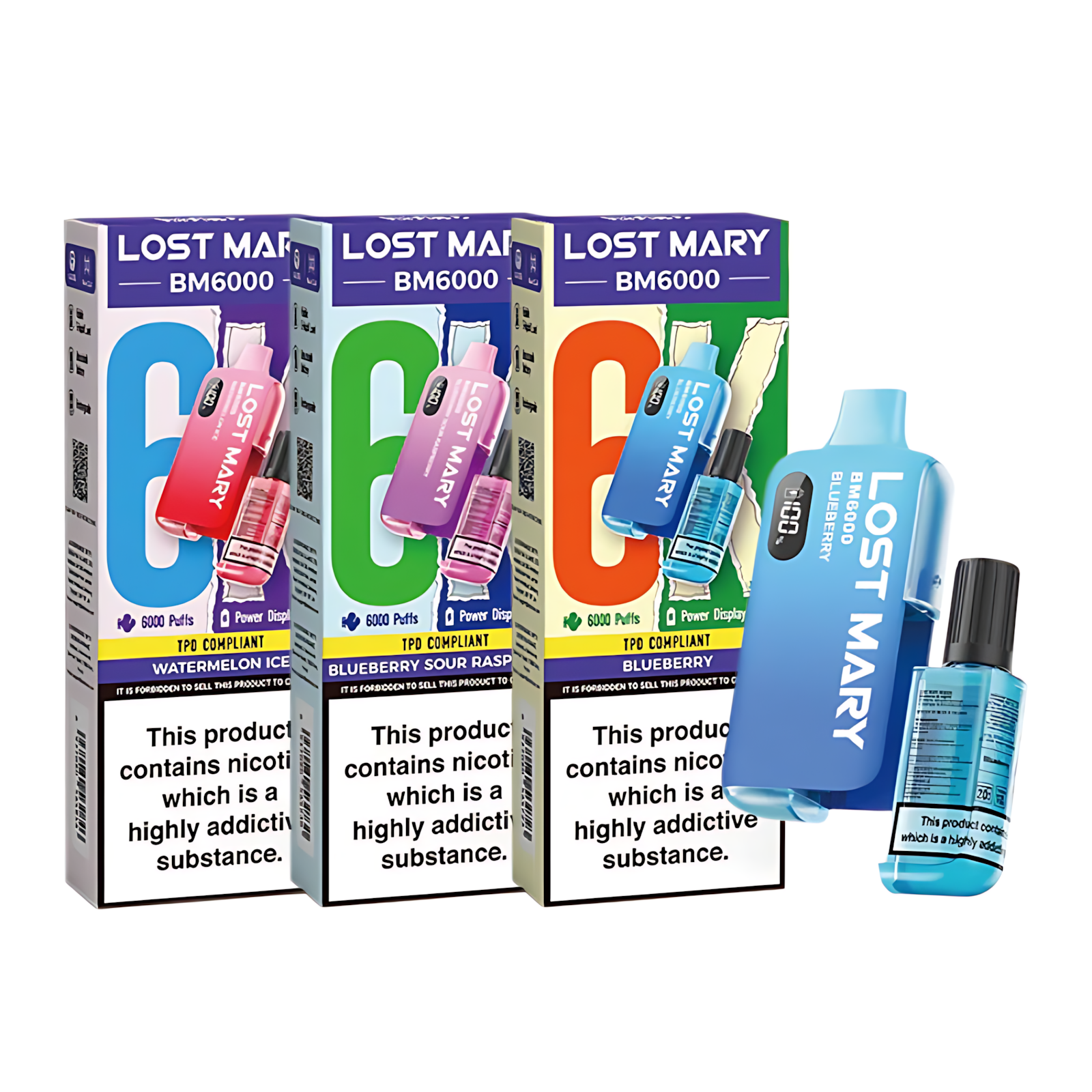 Lost Mary BM6000 Big Puff Disposable Vape Kit