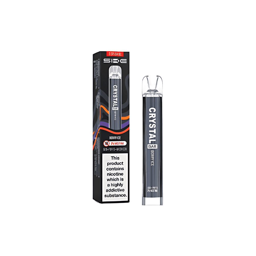 BERRY ICE SKE CRYSTAL BAR 600 DISPOSABLE VAPE BERRY ICE SKE CRYSTAL BAR 600 DISPOSABLE VAPE