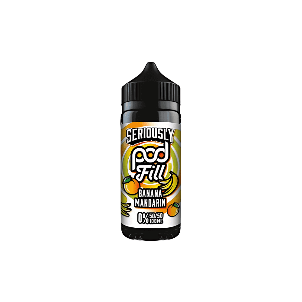 Seriously Pod Fill Banana Mandarin 100ml Shortfill