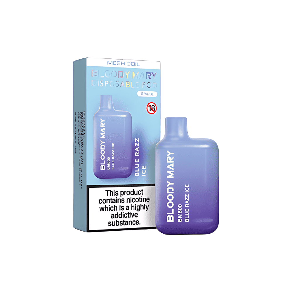 Bloody Mary BM600 Blueberry Raspberry Disposable Vape Bloody Mary BM600 Blueberry Raspberry Disposable Vape