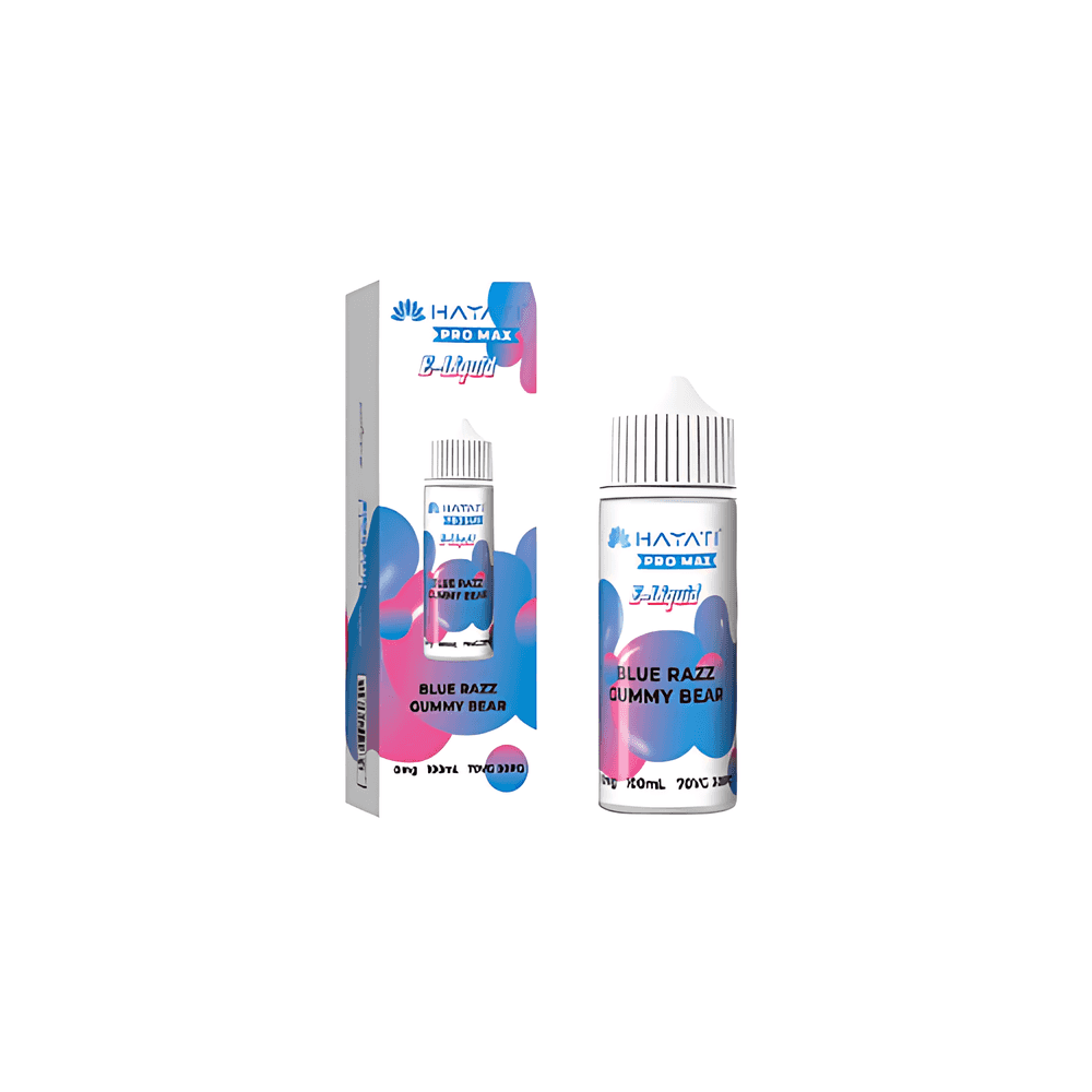 Hayati Pro Max Eliquid - Blue Razz Gummy Bear - 100ml Hayati Pro Max Eliquid - Blue Razz Gummy Bear - 100ml
