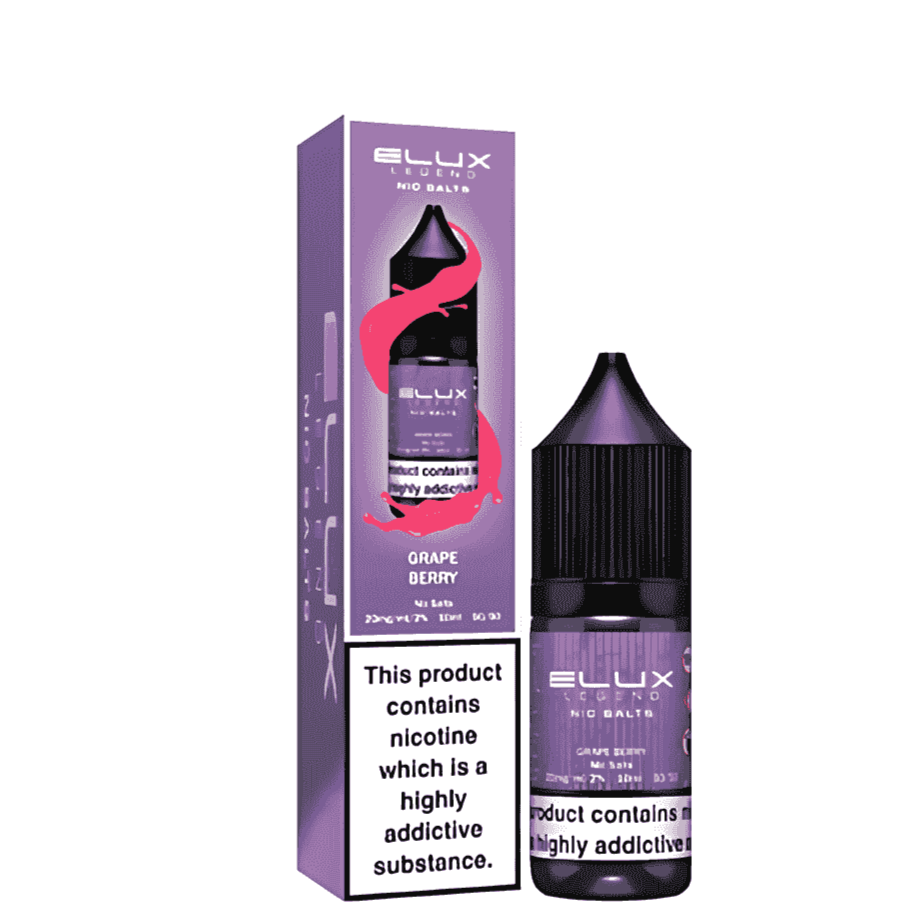 Elux Nic Salt  Grape Berry