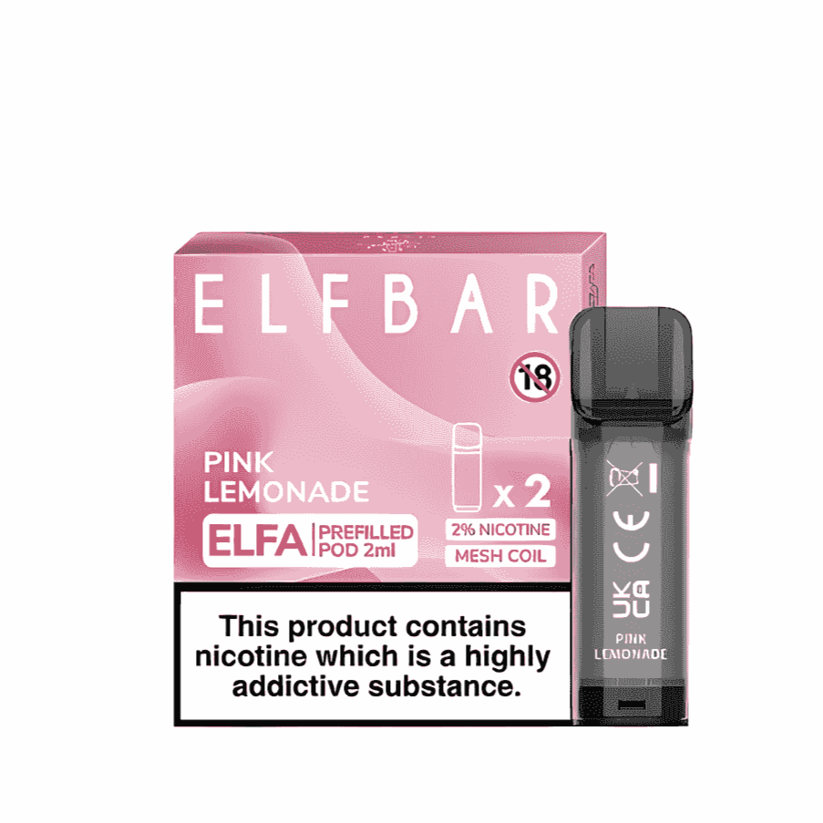 elfa pods Pink Lemonade by elfbar uk