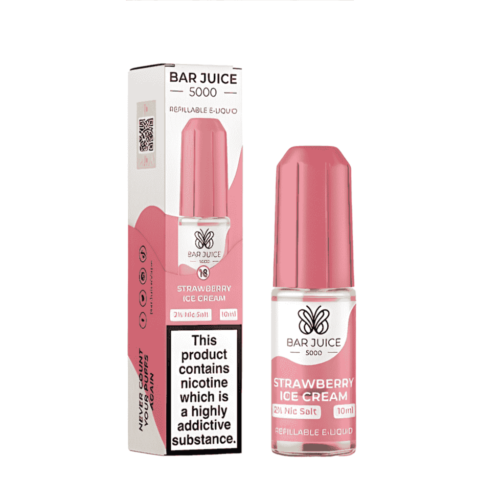 Bar Juice 5000 Strawberry Ice Cream