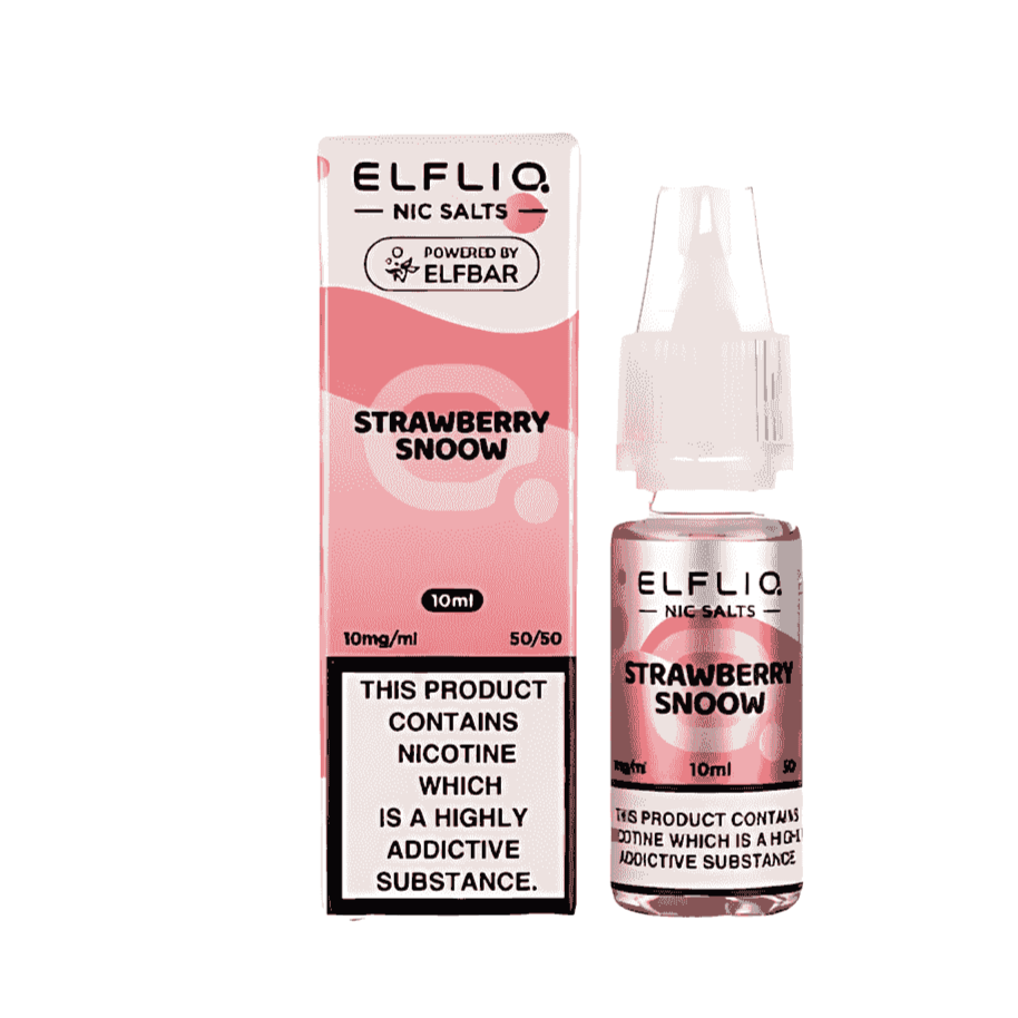 ElfLiq nic salt  Strawberry Snoow by elfbar uk