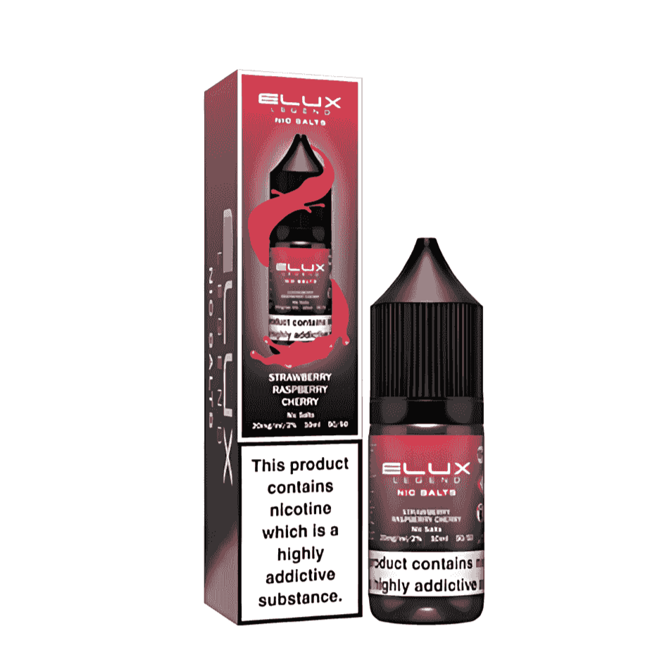 Elux Nic Salt Strawberry Raspberry Cherry