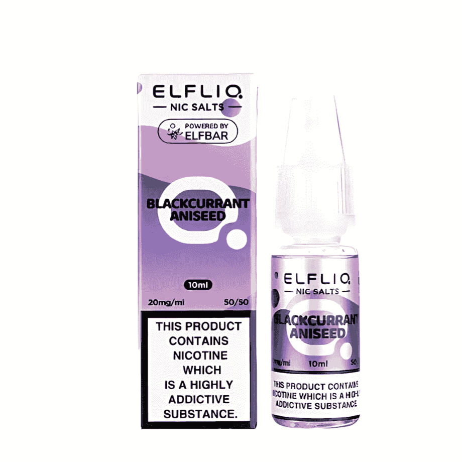 ElfLiq nic salt Blackcurrant Aniseed by elfbar uk 