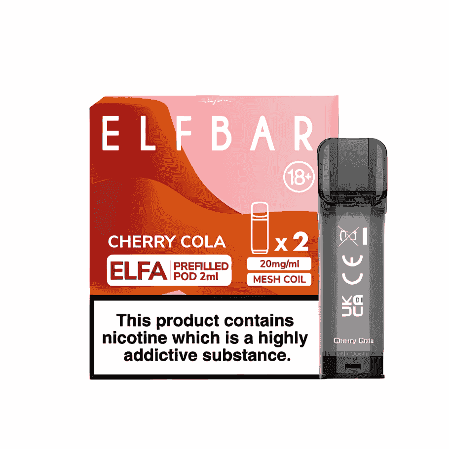 Elfa Pods Cherry Cola by elfbar uk