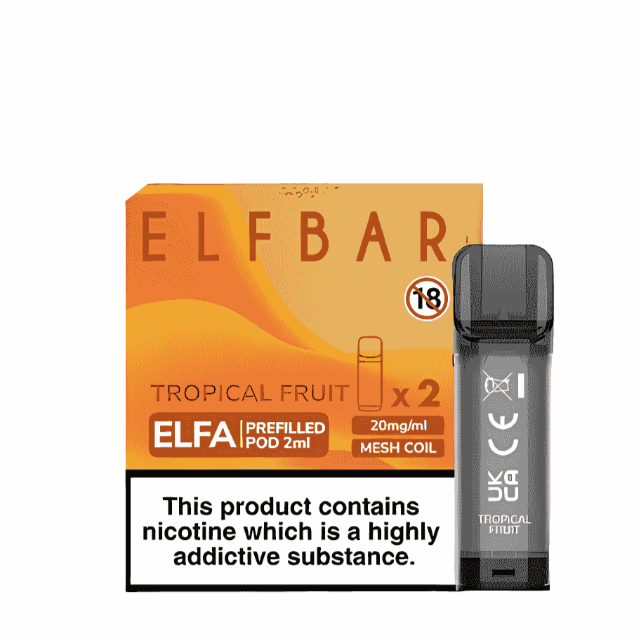 Elfa pods Tropical Fruits by elfbar uk 