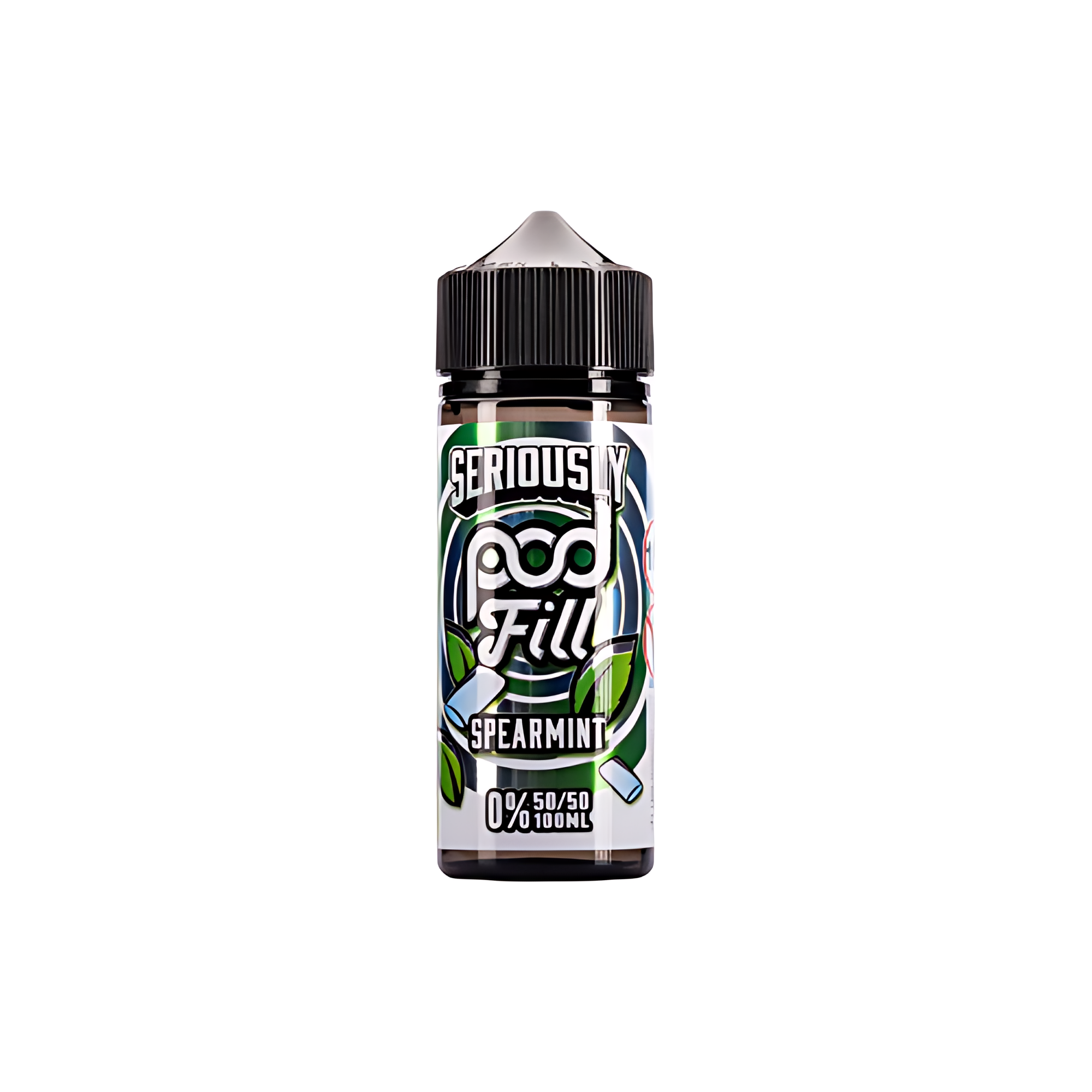 Seriously Pod Fill Spearmint 100ml Shortfill 