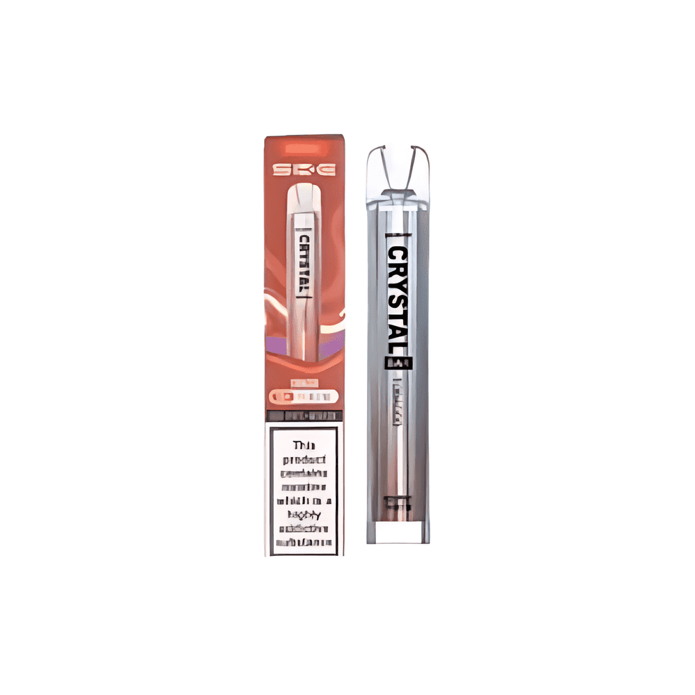 Crystal 600 TOBACCO SKE CRYSTAL BAR 600 DISPOSABLE VAPE