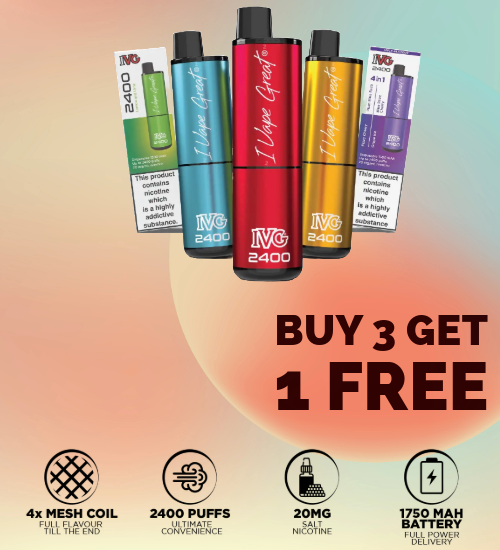 IVG 2400 Disposable Vape Kit