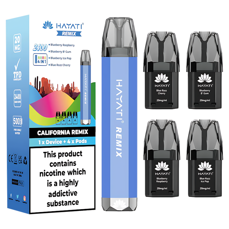 hayati California remix pod system